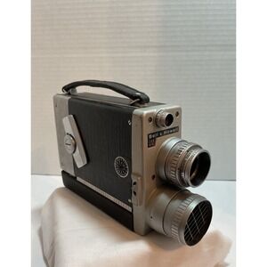 Bell & Howell 200EE Movie Camera 16MM Electric Eye Shutter Runs/Untested Vintage